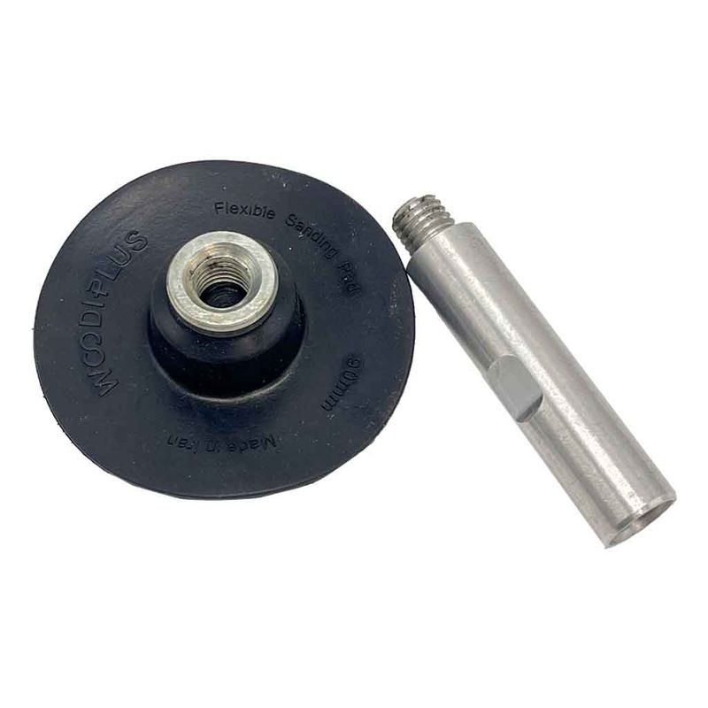 پد پشت کرکی  وودی پلاس کد jt 90mm  به همراه رابط افزایش طول